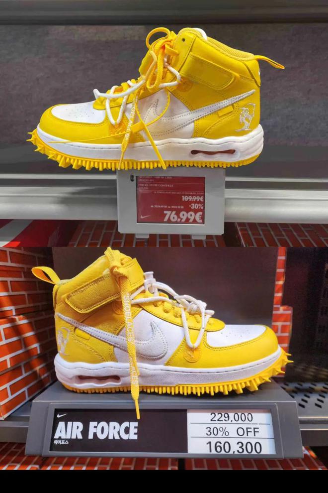 耐克」联名集体进奥特莱斯了完全根本卖不动啊qy球友会网站「Off-White x(图6)